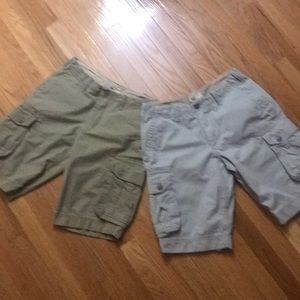 Bundle two pairs Gap Cargo Shorts
